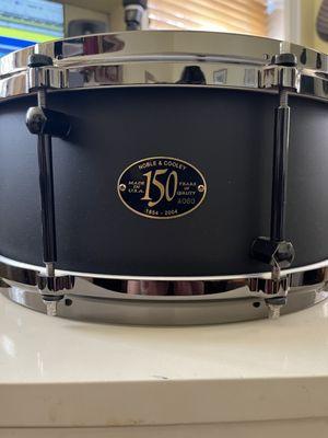 Had a refurb done on my Noble and Cooley snare. Sounds and looks great!!