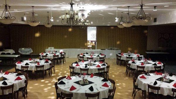 Banquets, weddings, luncheons, special events