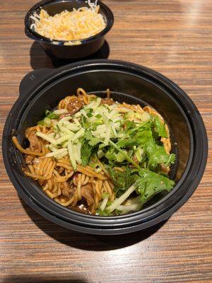 Spicy Korean Beef Noodles