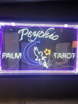 Psychic readings, Palm, tarot, meditation center.