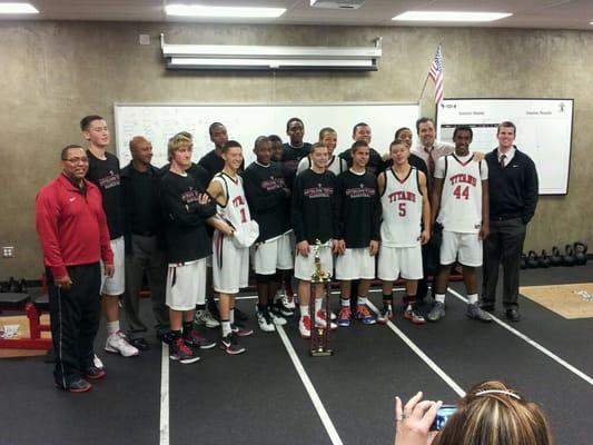 2011 Titan Holiday Hoop Classic Champions.