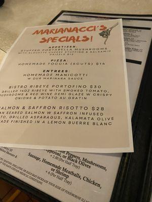 Menus