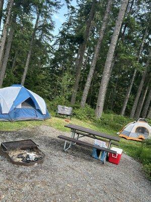 Our campsite 205