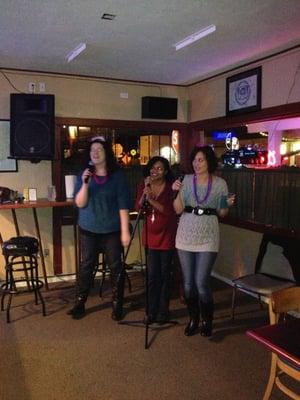 Bridal shower Karaoke night