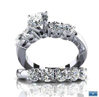 Diamond Bridal Ring Set