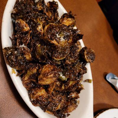 Fried Brussel sprouts