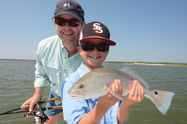 Fishing is a great way to introduce the outdoors to your children