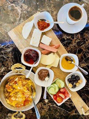 Turkish Standard Breakfast