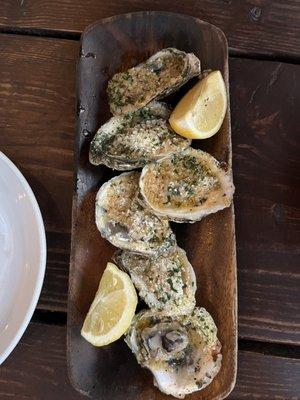 Charbroiled Oysters