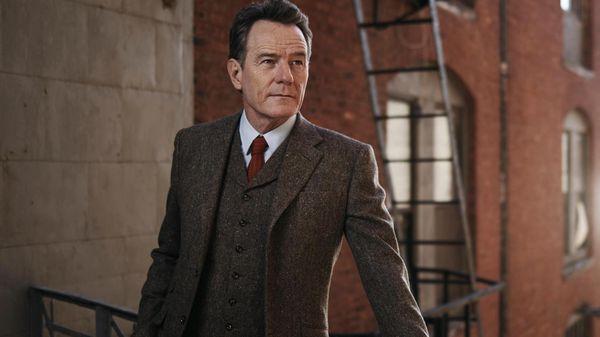 Bryan Cranston wearing REEVES three piece bespoke suit.