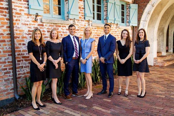 The Financial Harvest team: Daryl Place, Leigh Cleeveley, David Witter, Katie Witter, Kellen Williams, Danica Bolton, Lauren Abramowitz