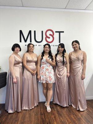 MUST Makeup & Hair Bride & Bridesmaids