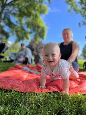 Our Wild Babies group for mobile babies at Fern Lactation