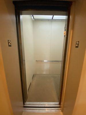 Tall Dover Impulse elevator, Ethan Allen Fort Lauderdale