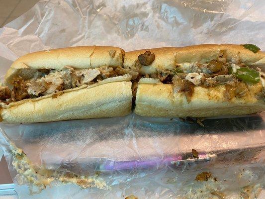 Chicken Philly Classic Cheesesteak