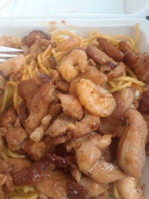 Chicken and shrimp