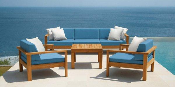 Barlow Tyrie Linear Teak Deep Seating