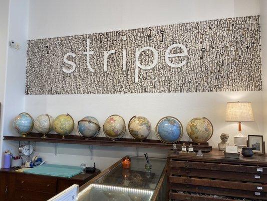 stripe in Downtown Santa Cruz