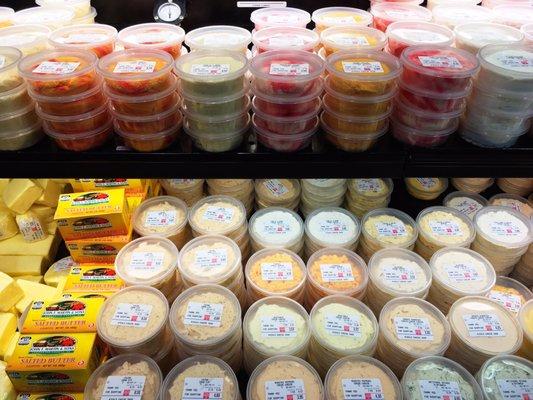 So many neat cheese spreads and dips! Stop here when entertaining!