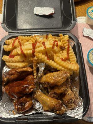 Wings Combo with Fries