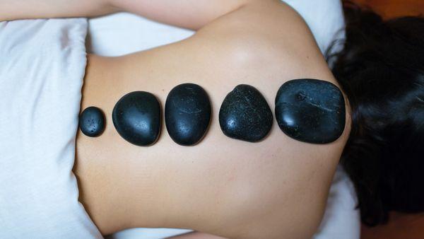 Massage with Hot Stones