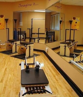 Pilates Wood Room and STOTT® PILATES Equipment