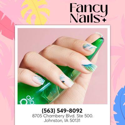 Elevate your nail game with a stunning manicure! Visit us for a look that's always on point. Book now!