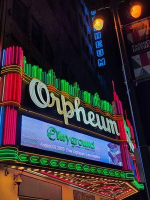 orpheum theater KARD tour