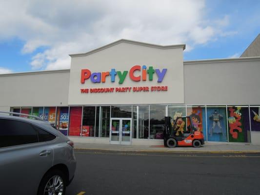 Party City is a spacious, modern store, in a safe mall in north Yonkers, with lots of parking.