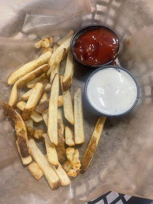 8oz of Fries for$4.50 (1 potato)