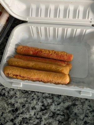 Fried crab stick