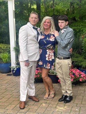 Mother and her 2 son's