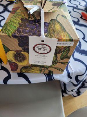 Boxed lunch....how gorgeous is this packaging?!