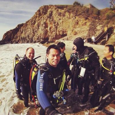 Awesome people you meet while diving