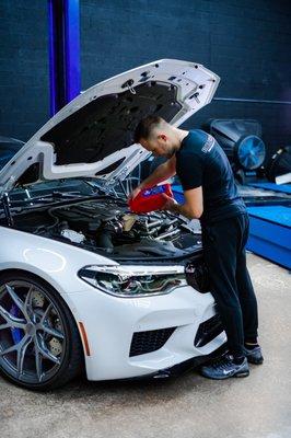 BMW M5 F90 maintenance