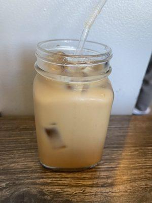 Ice caramel coffee