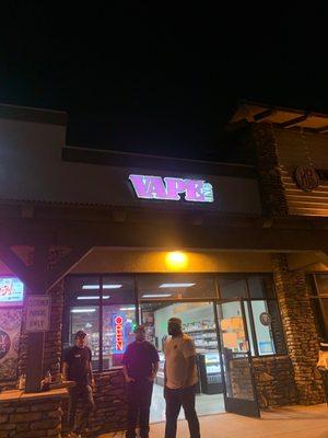 Front of vape Inc