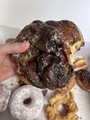 Burnt Apple fritter