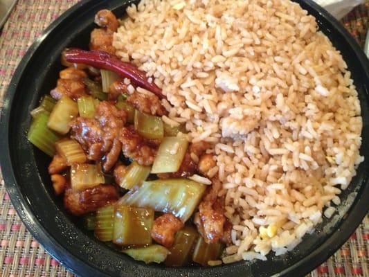 Kung Pao lunch combo