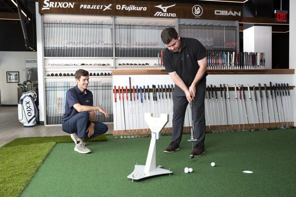 Club Champion offers SAM PuttLab putter fittings