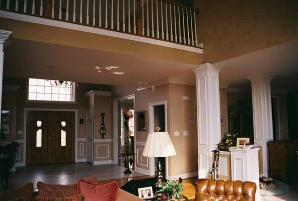 Entry Painting Vaulted Ceilings O'Connor's Painting Service