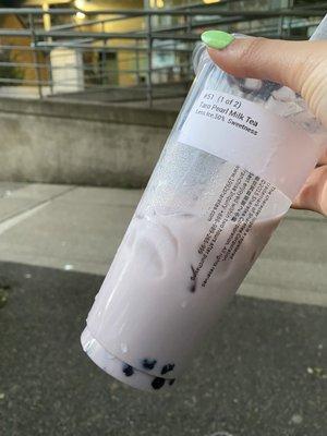 Taro milk tea