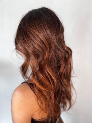 Color, haircut and style