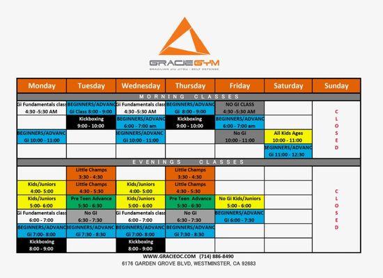 Update schedule! 2024