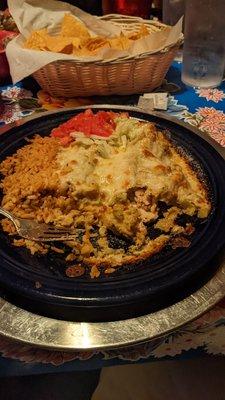 Chicken Enchiladas