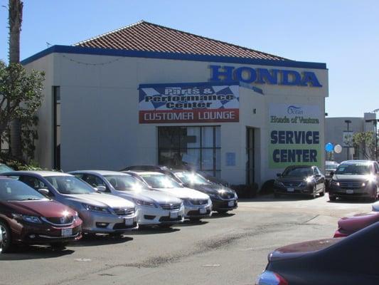 Ocean Honda of Ventura front lot