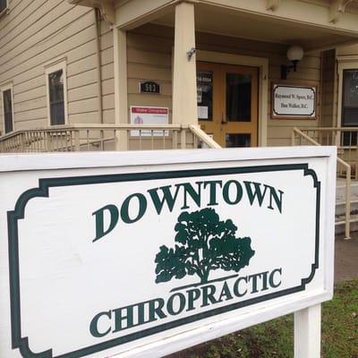 Dr. Dan Walker of Walker Chiropractic, part of Downtown Chiropractic in Davis, CA on the corner of 4th & D.