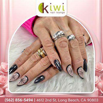 Treat yourself to a moment of luxury at Kiwi Nail Lounge! ‍