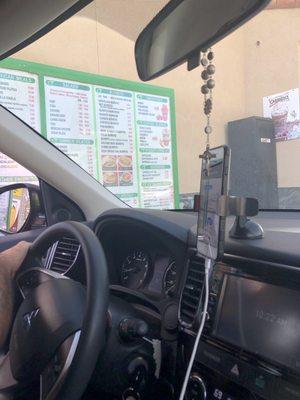 Drive thru menus 4