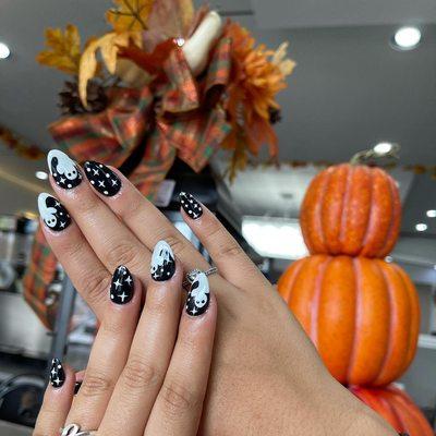 Cute Halloween nails set